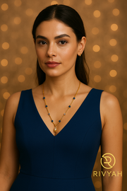 Blue Spark Aura Pendant Set